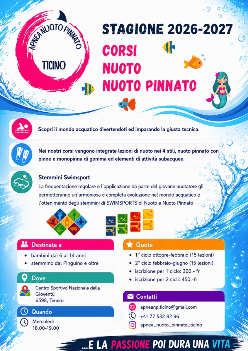 Volantino Corsi Kids